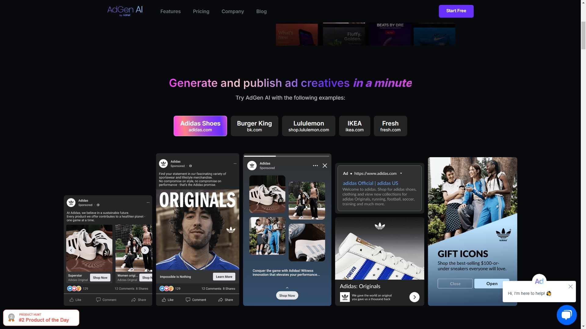 AdGen AI | AI Ad Generator & Publisher