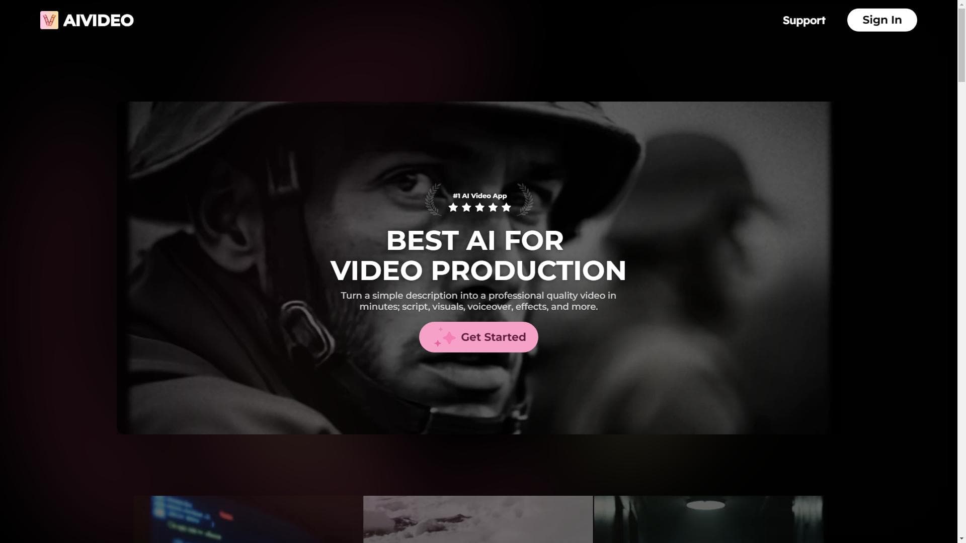 AIVideo.com | 最强大的人工智能视频制作平台
