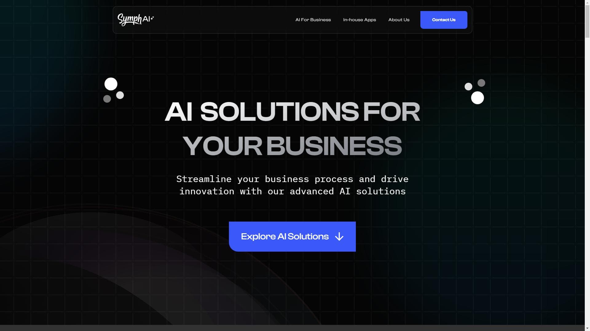 Symph AI：基于AI的商业解决方案平台