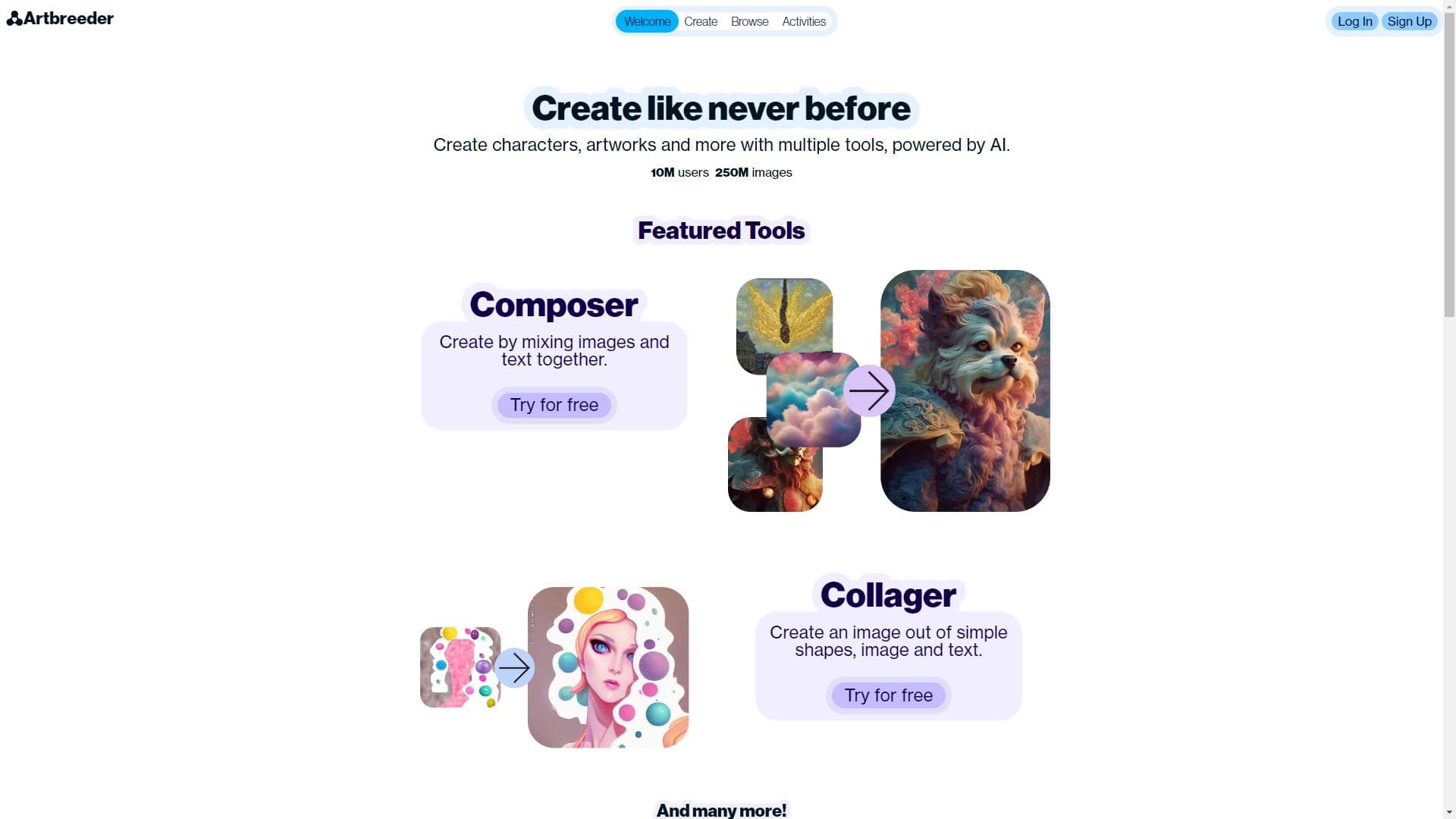 Artbreeder——使用AI创造图像的合作工具