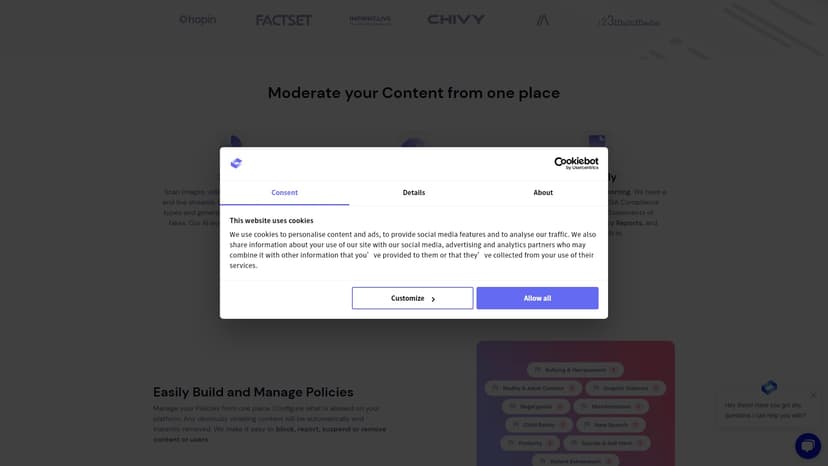 checkstep.com - 使用AI提高内容审核效率，确保用户安全。