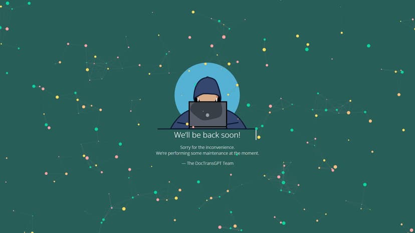 DocTransGPT - DocTransGPT，网站维护专家。快速处理您的网站维护问题。