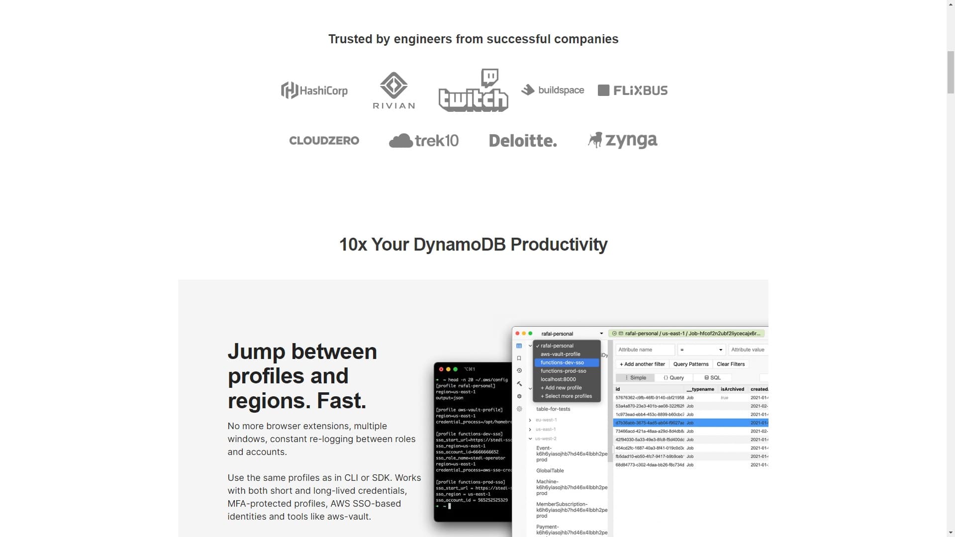 Dynobase - Professional DynamoDB GUI Client
