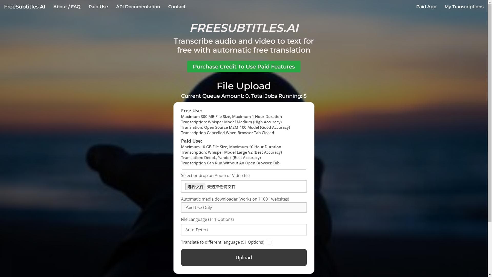 FreeSubtitles.Ai: Transcribe Audio and Video to Text for Free, Effortlessly