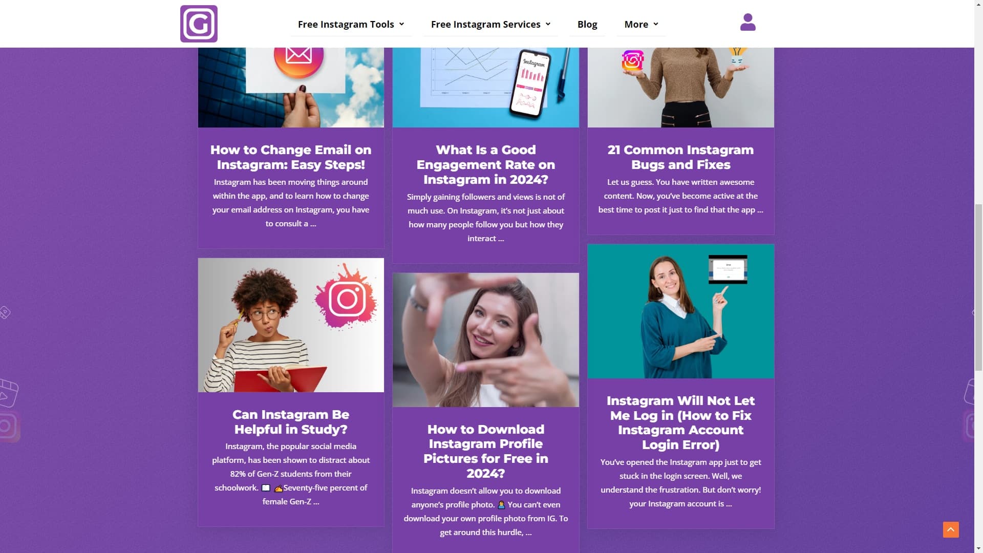 Grum - Instagram marketing resources & tools