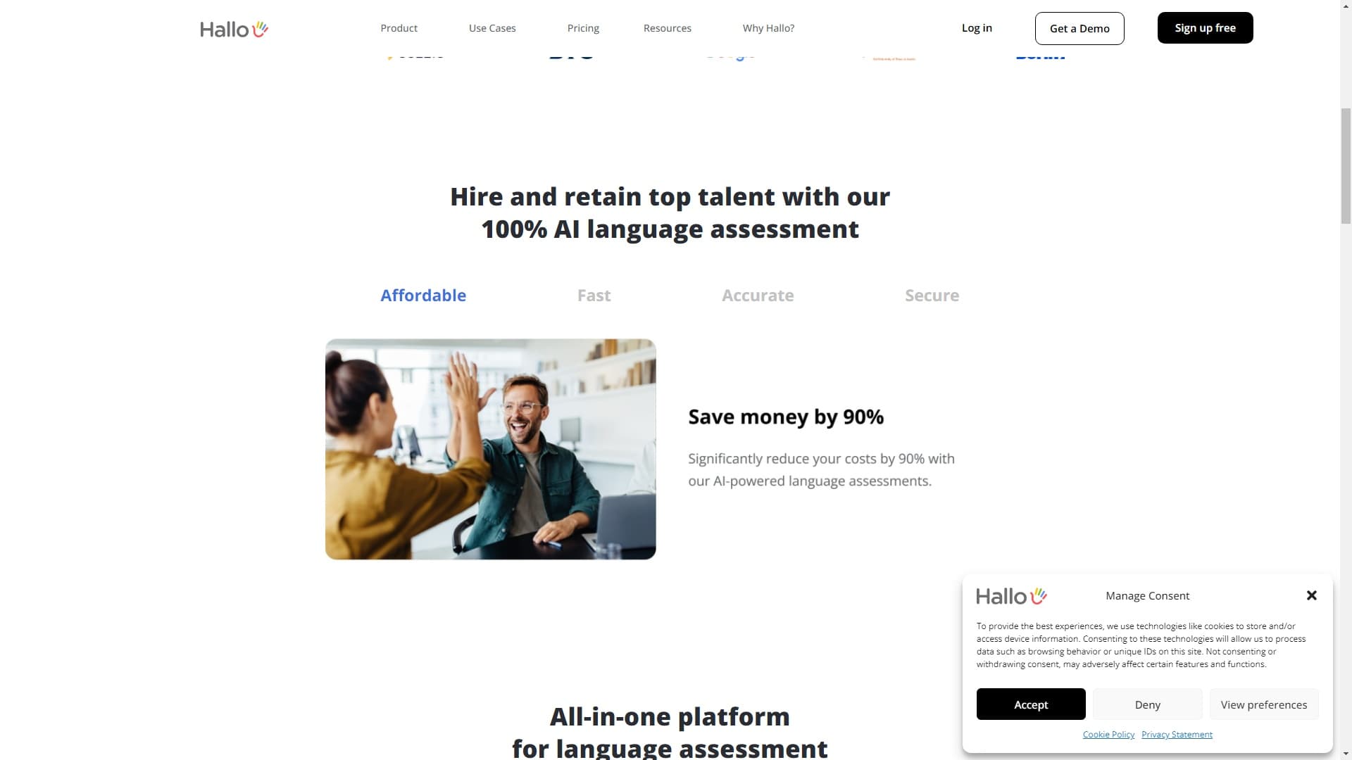 Hallo - 自动化语言评估的AI工具
