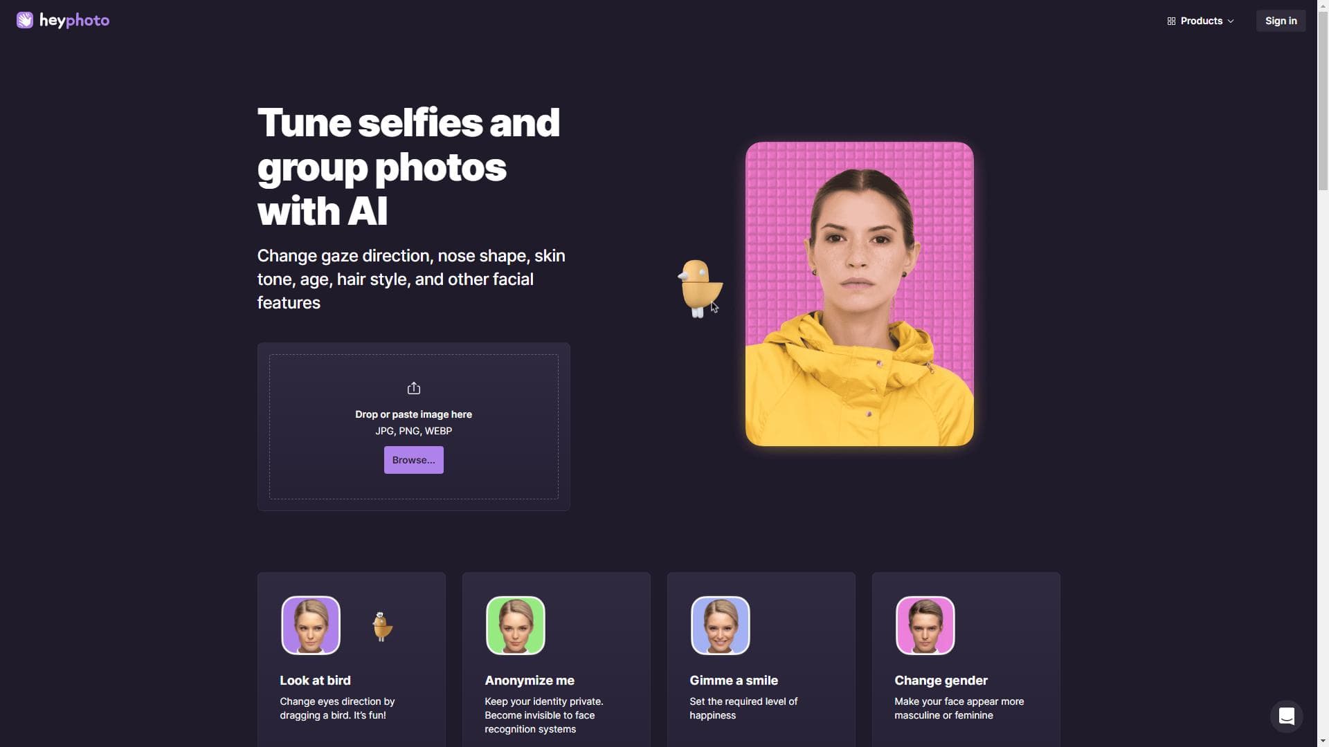 HeyPhoto – AI Photo Editor Online