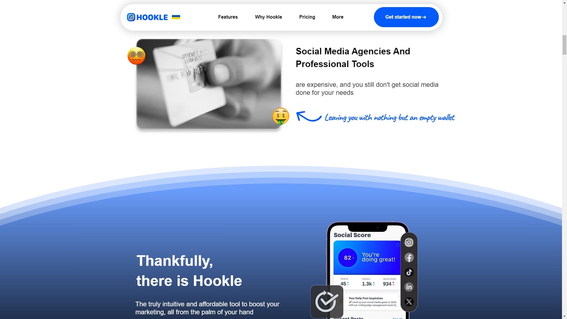 Hookle - 一体化社交媒体助手