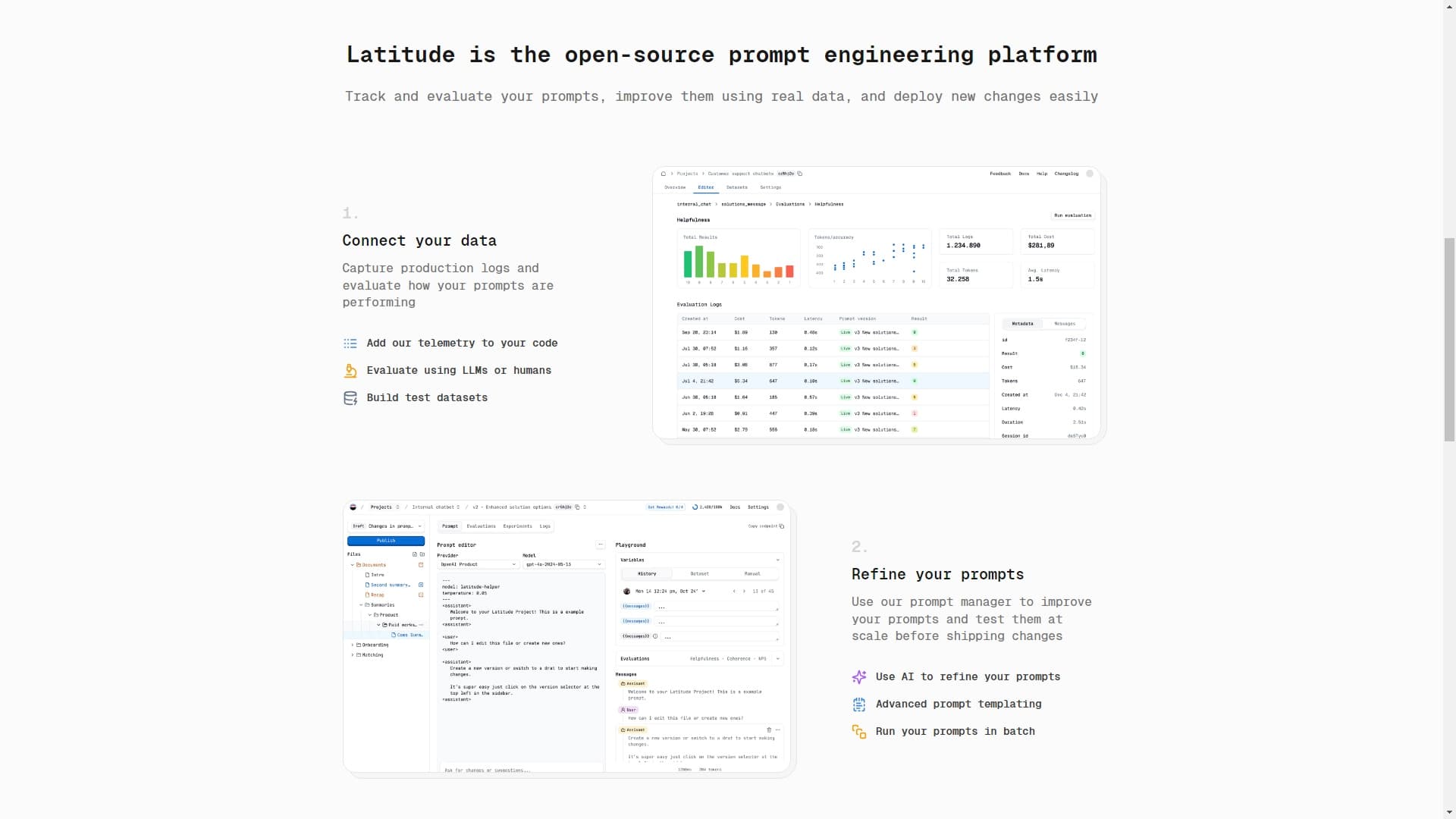 Latitude | The Open-Source LLM Development Platform