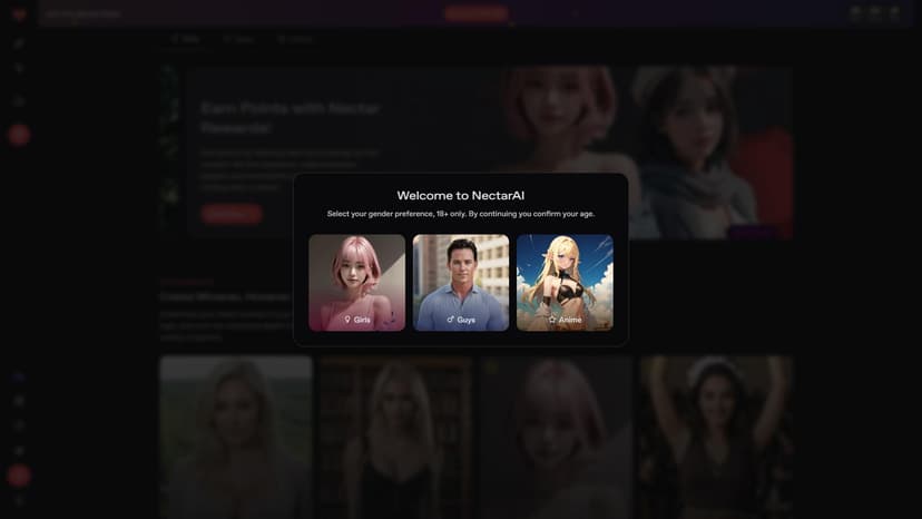 Nectar AI - 尝试Nectar AI，打造完美虚拟女友。与梦中女孩交流互动，享受顶尖在线AI伴侣体验。