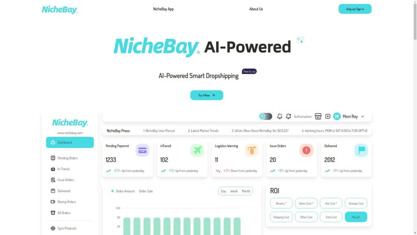 NicheBay - NicheBay：智能跨境电商工具，轻松集采物流，快速成长。