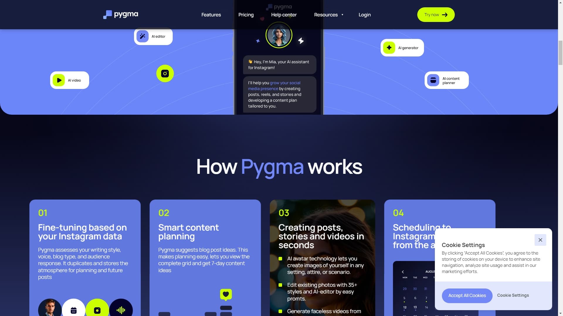 Pygma â 个性化的社交媒体助手