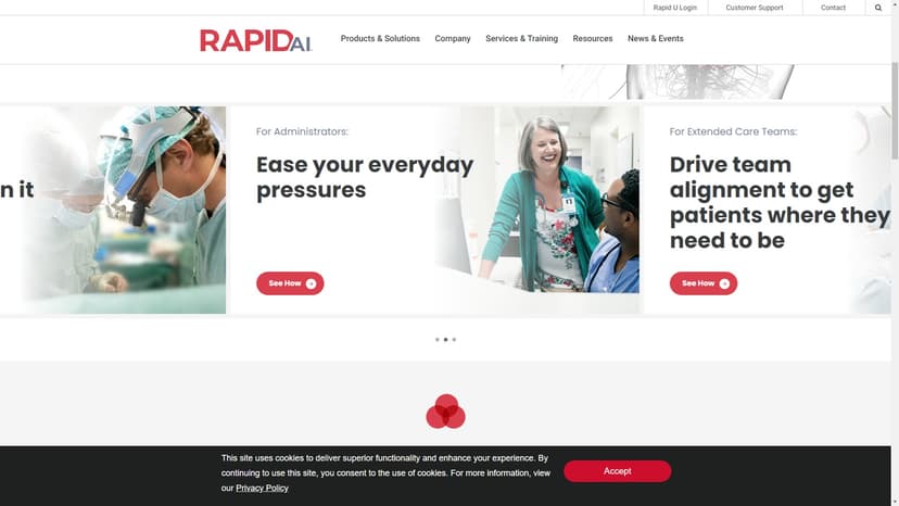 RapidAI - RapidAI是一款基于人工智能的神经血管和血管临床团队协作软件平台，可帮助减少治疗时间并提高患者结果。