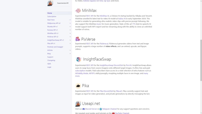 Third-party API for popular AI services - 使用useapi.net，轻松接入热门AI服务。