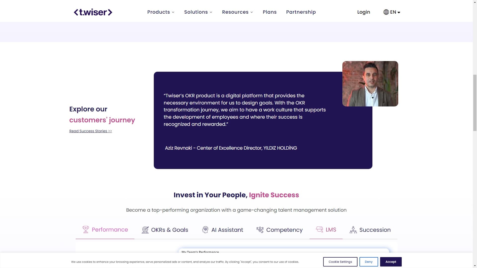 Twiser: Talent Management Platform - OKR, LMS, Succession