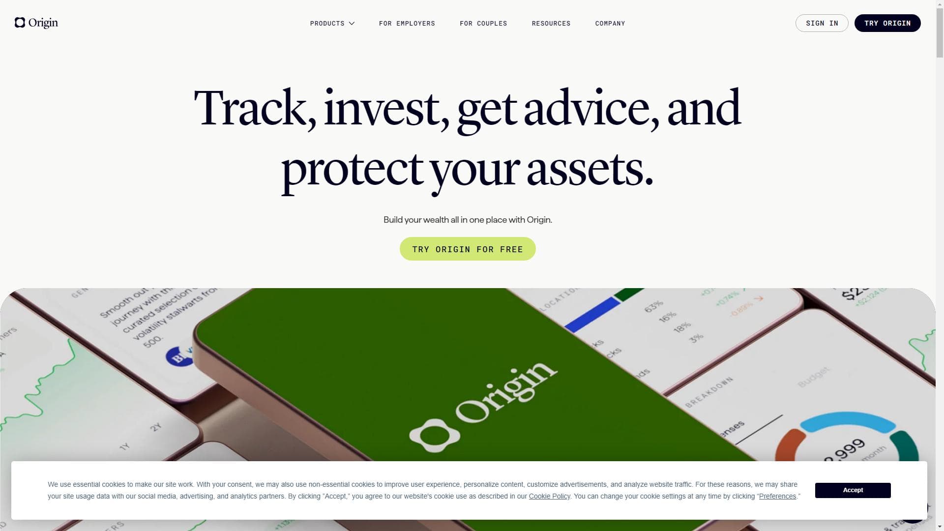 Origin - 一体化财务管理解决方案
