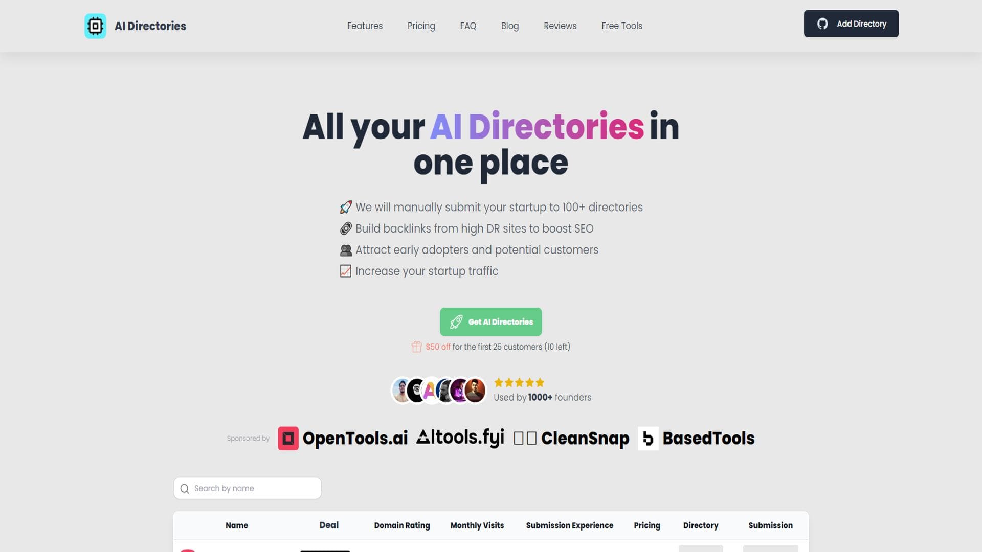 All your AI Directories in one place