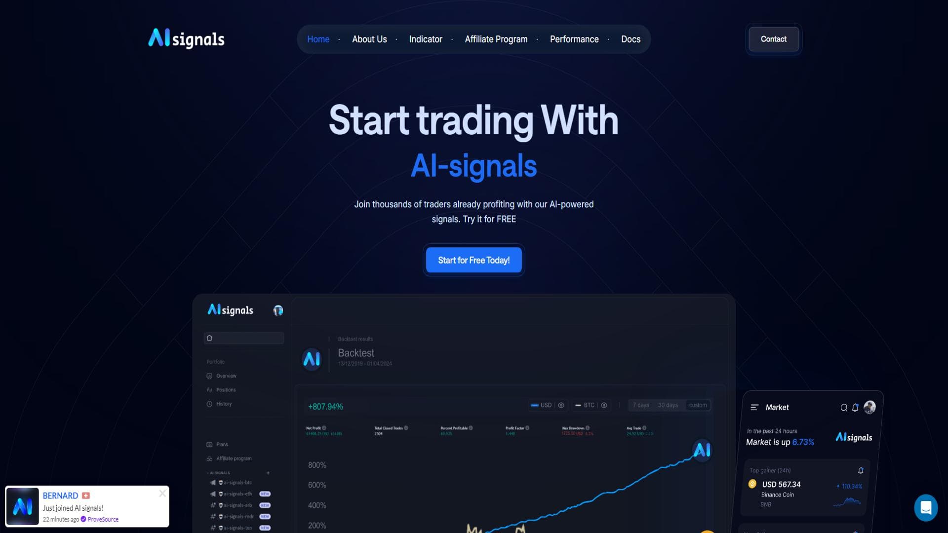 AI Signals | AI交易信号与工具