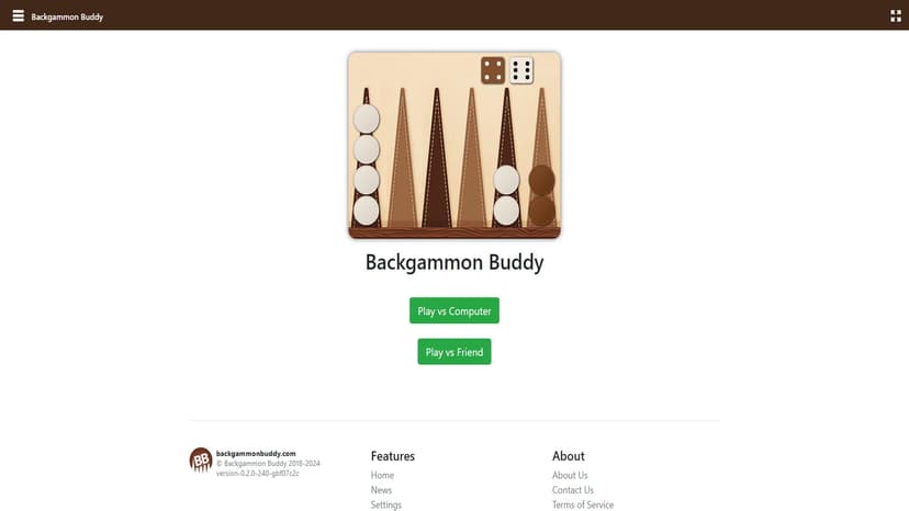 Backgammon Buddy - 在线免费玩反棋，无需下载！
