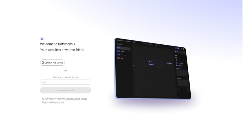 BotStacks - BotStacks提供多样化的聊天解决方案，如SDK和UIKits，提升用户体验。
