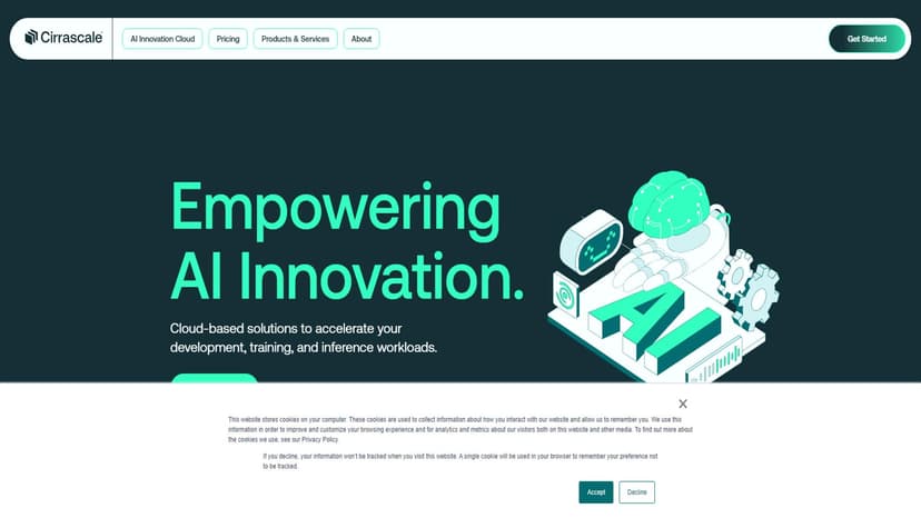 cirrascale.com - "Cirrascale Cloud Services，专注于提供云上IT基础设施。"