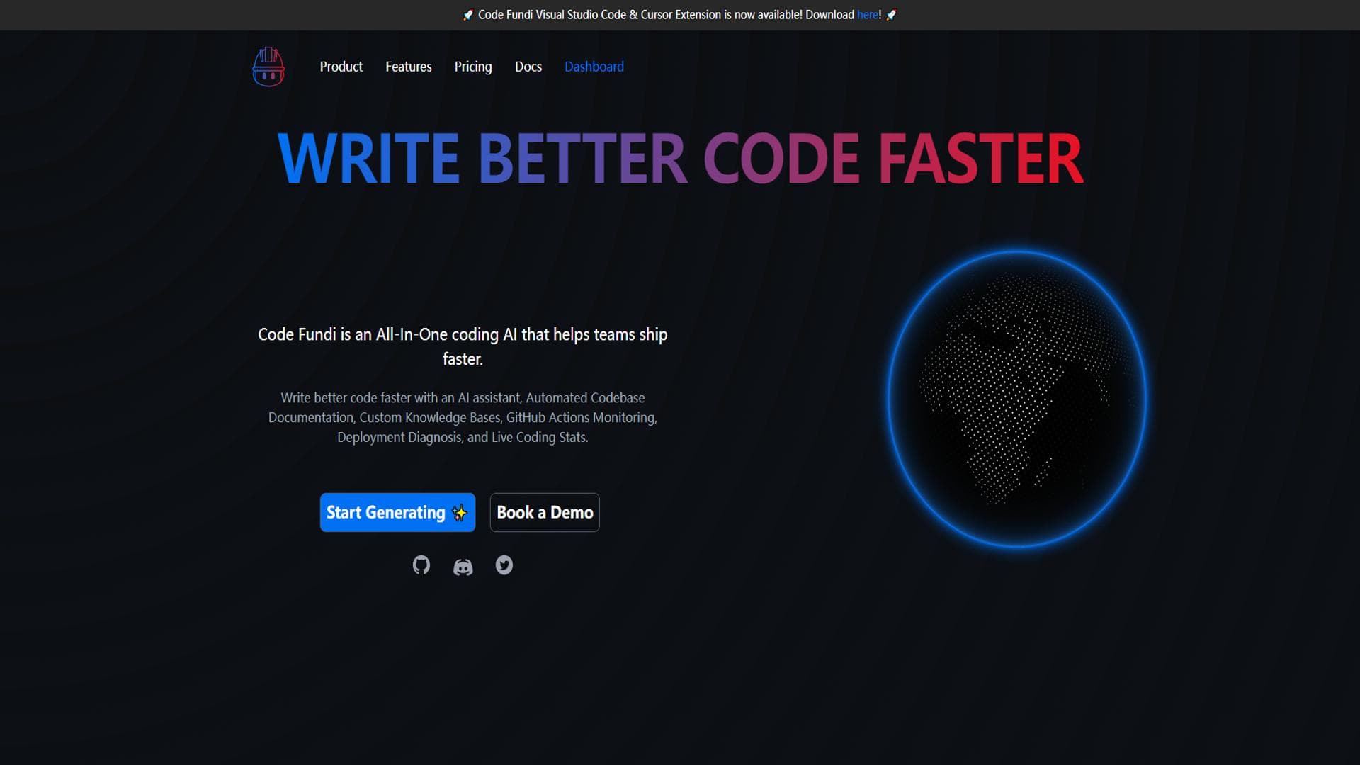 Code Fundi: 一个帮助你更快编写更好代码的AI助手
