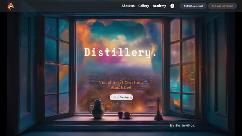 Distillery by FollowFox - 快速生成AI艺术。