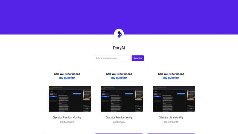 DoryAI - DoryAI——智能语音转写工具，快速便捷地将语音转换为文字。