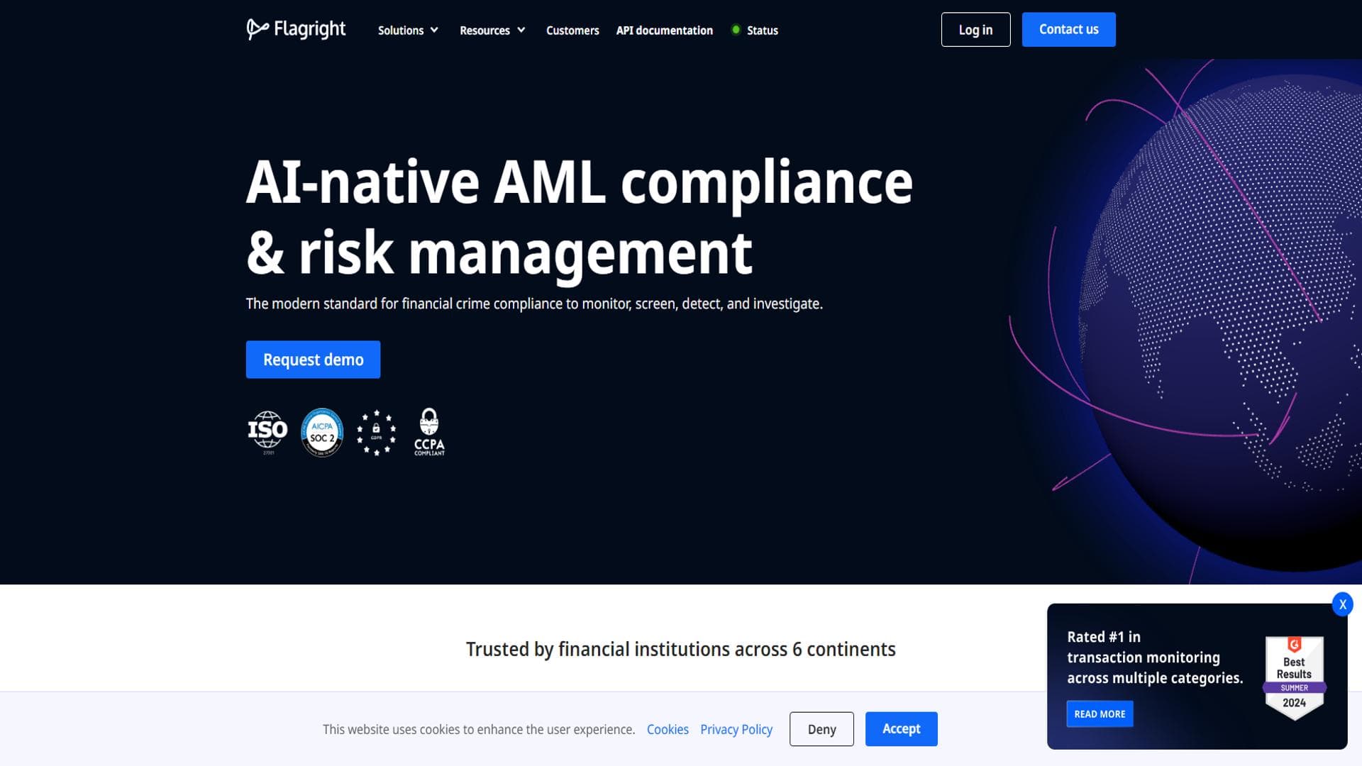 Flagright AI-native AML Compliance & Risk Management Solutions