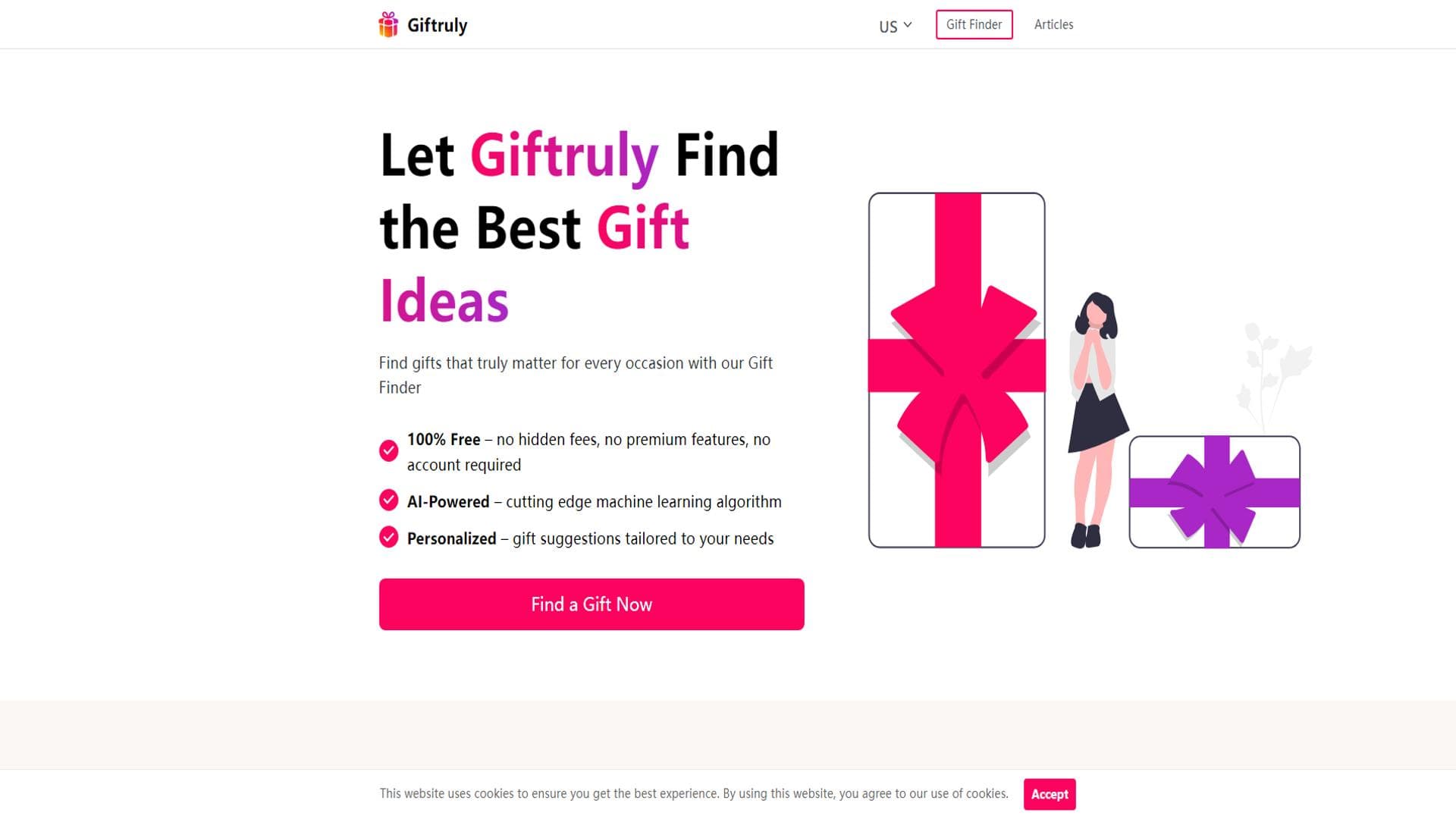 Giftruly：个性化礼物建议生成器