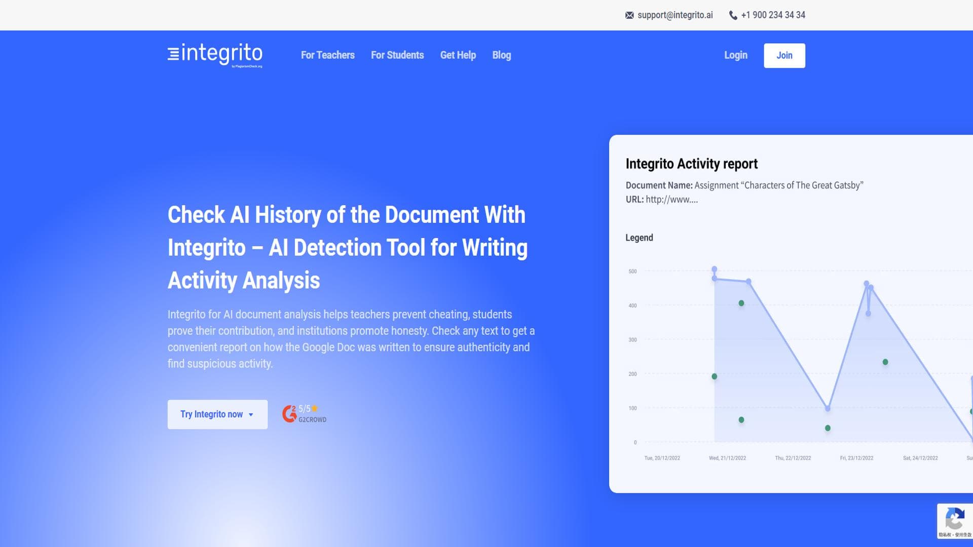 Check Google Doc AI History