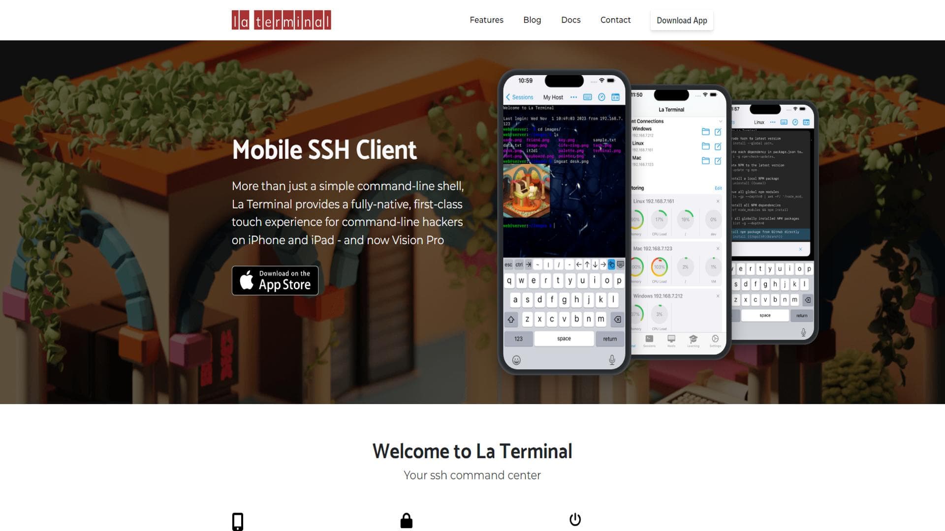 La Terminal - iPhone和iPad上的SSH客户端