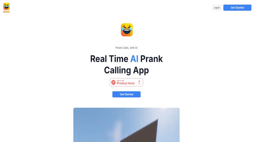 LMAO - LMAO是一款AI驱动的恶作剧电话应用，提供高度自定义的恶作剧场景和语音调制功能。