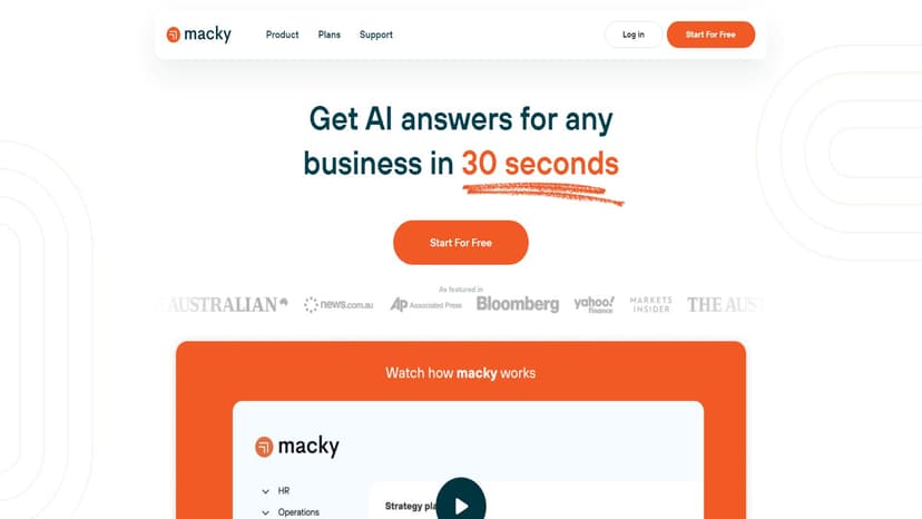macky - macky：快速生成高质量网页内容。