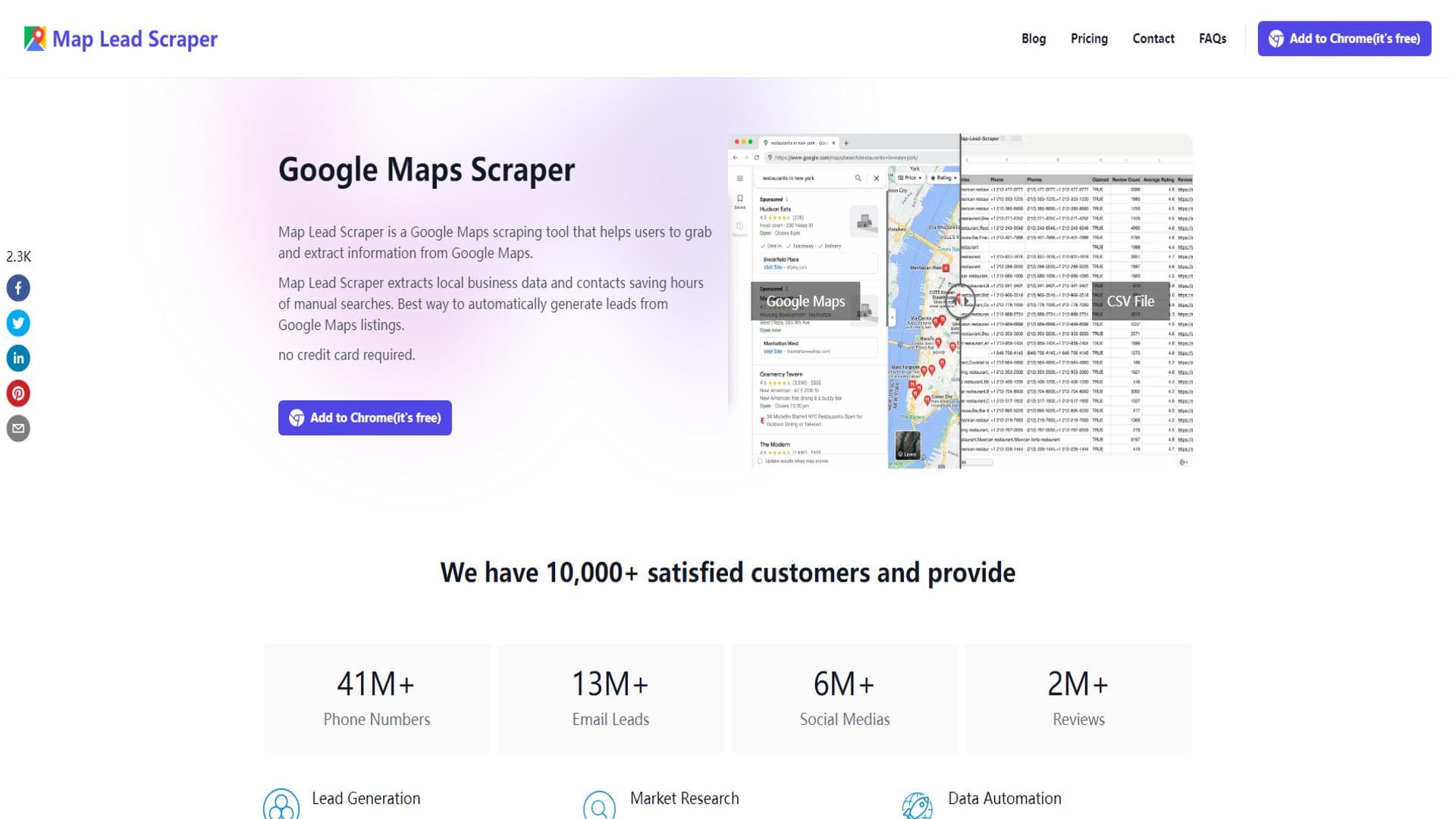 Google Maps Scraper：免费获取地图商业信息工具