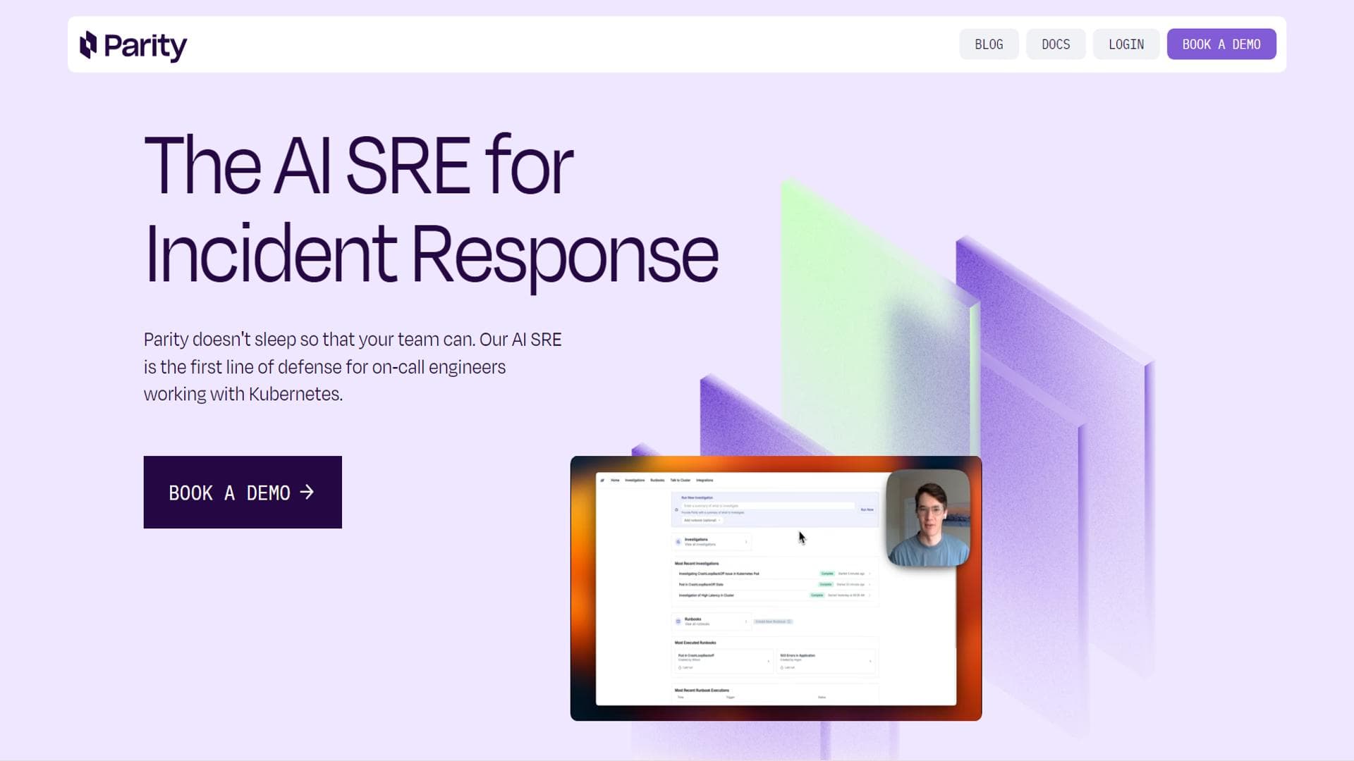 Parity - AI SRE for Incident Response