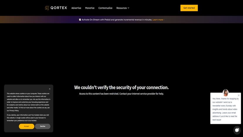 Qortex - Qortex是一款视频智能平台，通过对视频内容的上下文化来推动基于时刻性的广告、新收入和精确视频分析。