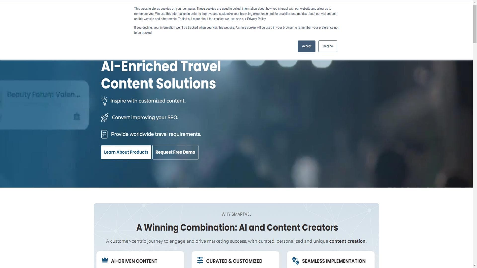 Content Creators and Travel Content Solutions with AI