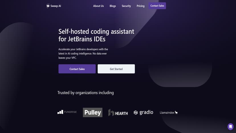 Sweep - Sweep 是 JetBrains 开发者最好的 AI 编码助手，通过最新的 AI 编码智能加速开发。