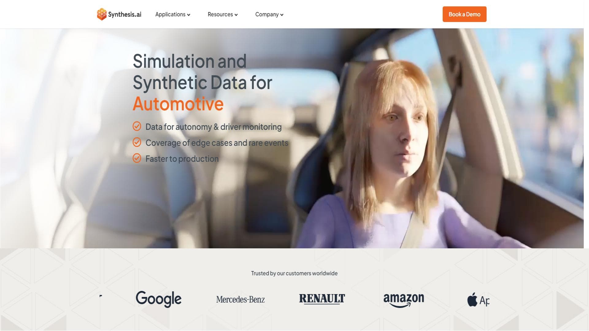 Synthetic Data for Computer Vision and Perception AI - Synthesis AI