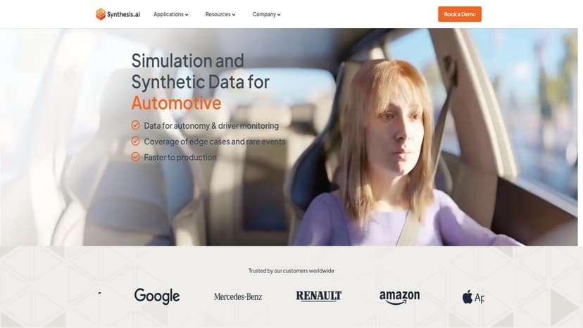 synthesis.ai - 利用模拟和合成数据建立更快、更完整的AI应用。