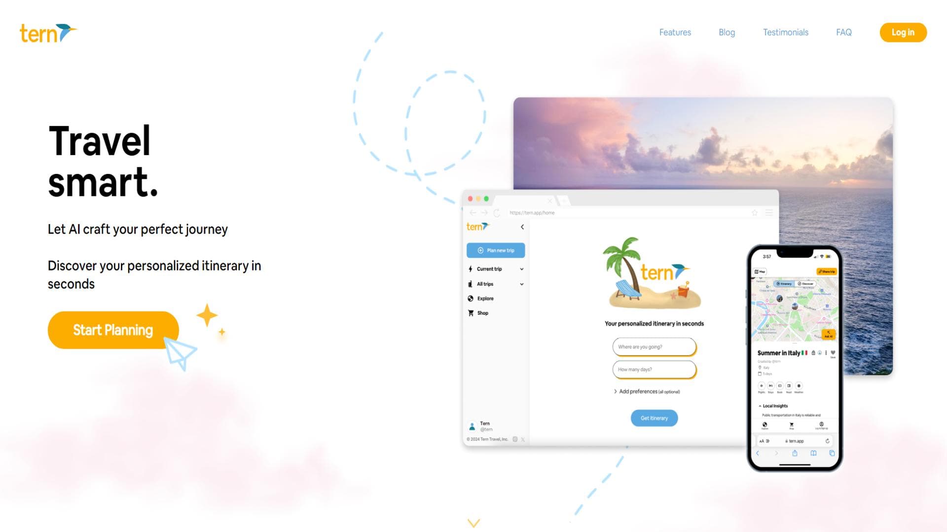 Tern — AI Travel Planner