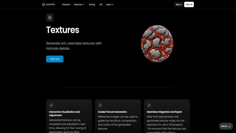 Textures - Textures 是一款能够生成丰富、无缝且细节复杂的纹理的工具。