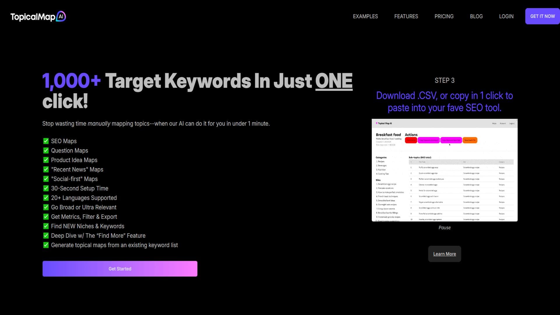 Topical Map AI: Automated Social & SEO Keyword Research Tool