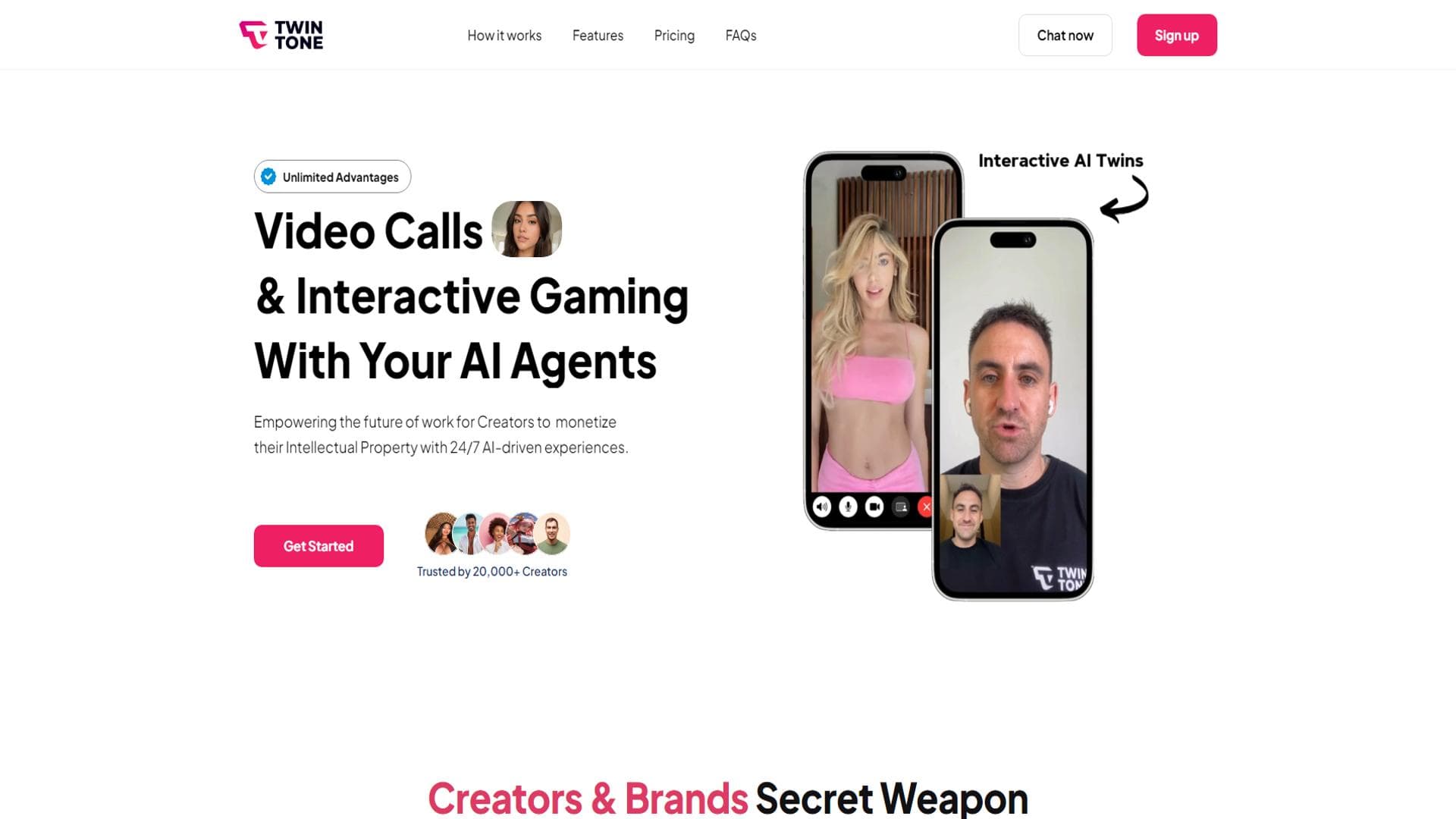 TwinTone - Video call Interactive AI Twins