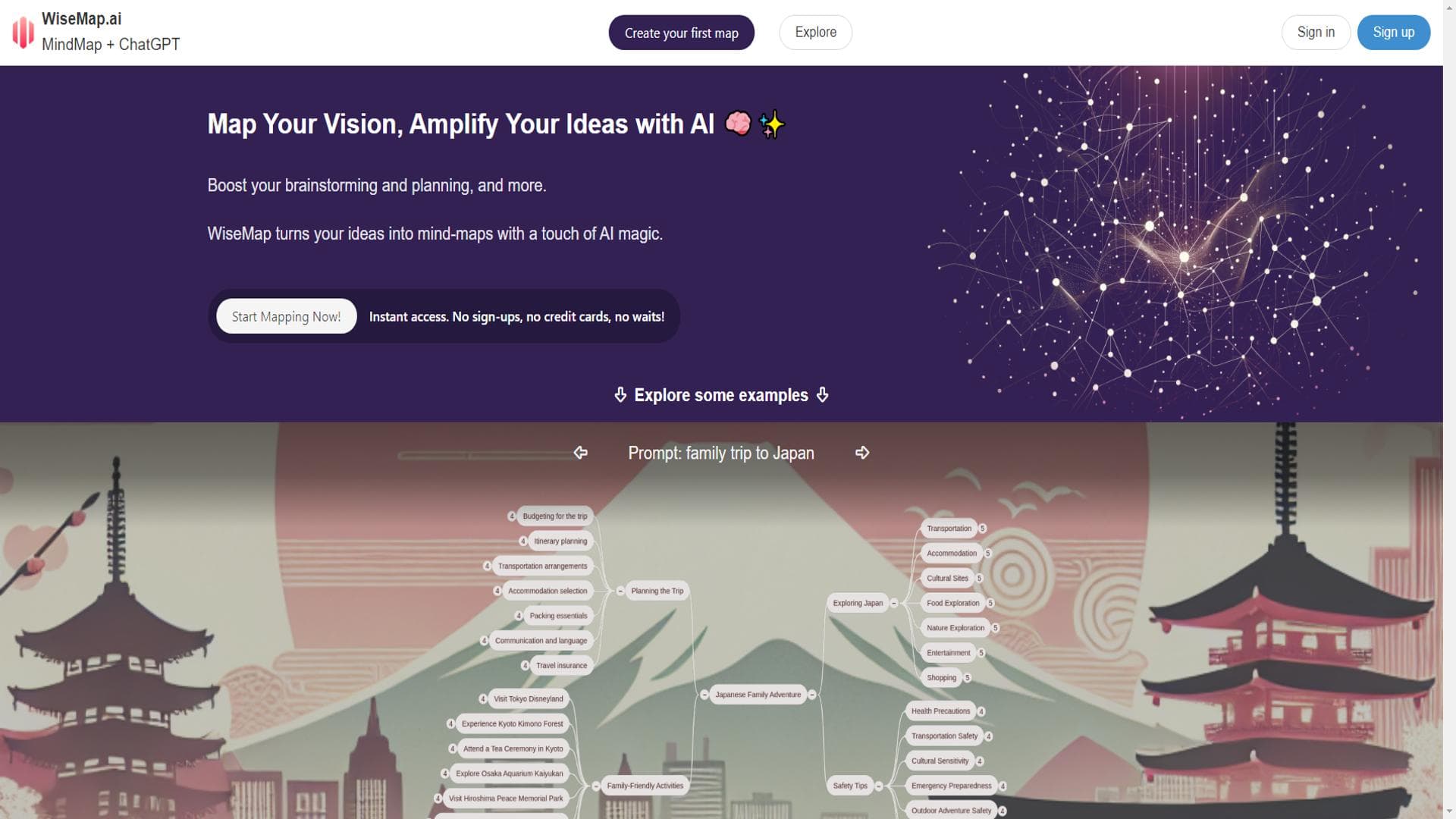 WiseMap = MindMap + ChatGPT