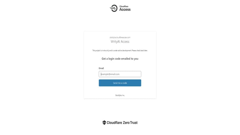 writy.ai - writy.ai：一键访问Cloudflare Access！