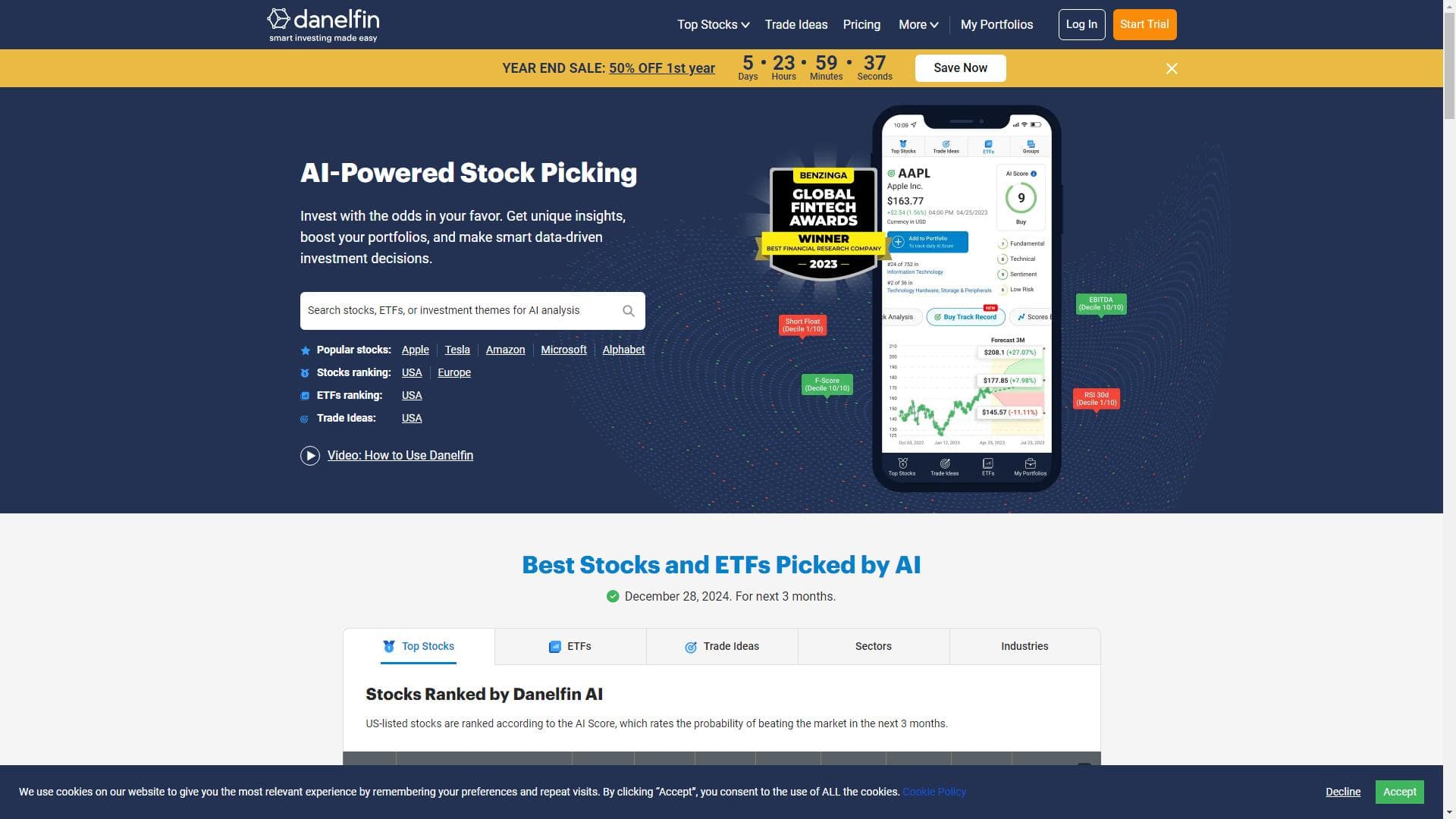 Danelfin | Pick the Best Stocks to Beat the Market. Powered by Explainable AI.
